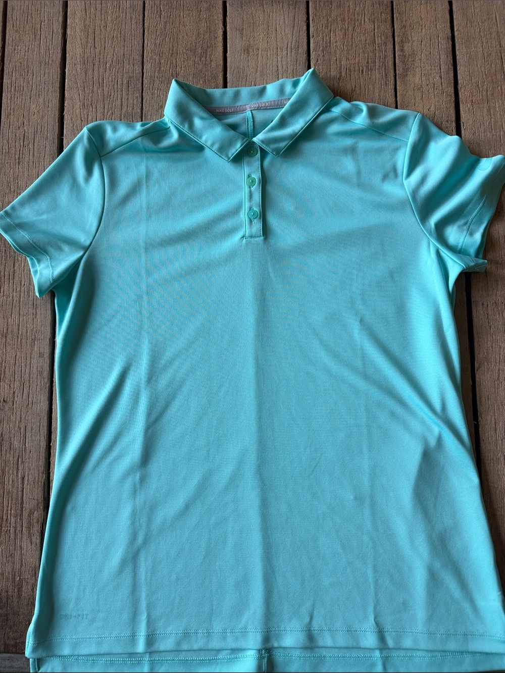 Women’s Nike Drifit golf shirt size L